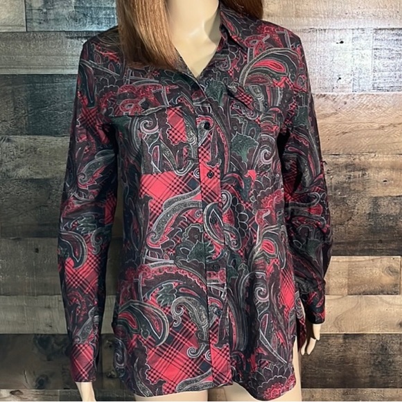 Lauren Ralph Lauren Tops - Ralph Lauren Paisley Button Down